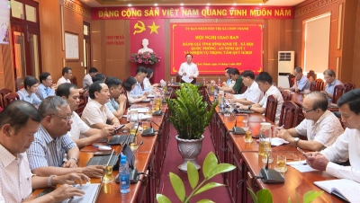 Chơn Thành: đánh giá tình hình kinh tế xã hội quí I/2025
