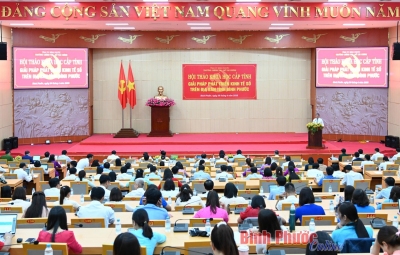 Bình Phước: Hội thảo khoa học cấp tỉnh về giải pháp phát triển kinh tế số