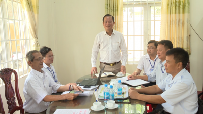 Bí thư Thị ủy Chơn Thành Nguyễn Minh Bình tiếp công dân