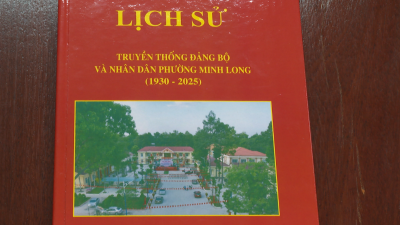 Chơn Thành: Ra mắt cuốn Lịch sử truyền thống Đảng bộ và nhân dân phường Minh Long (1930-2025)